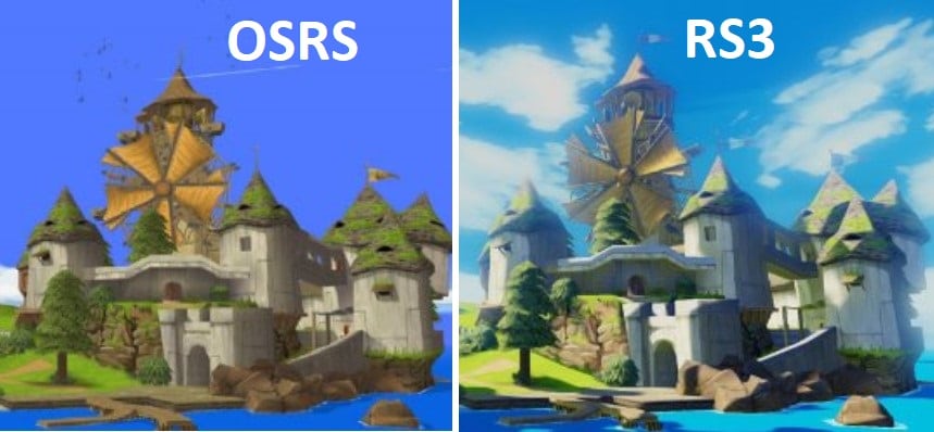 Runescape vs Old School Runescape