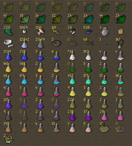 herblore guide osrs